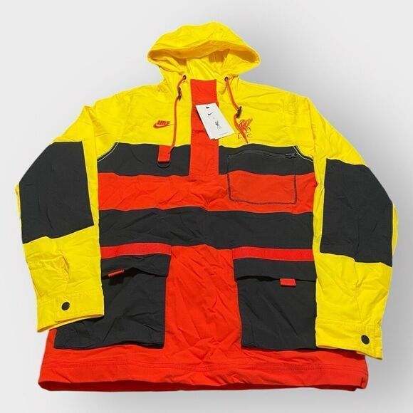 Nike Liverpool FC Hype Woven Winter Soccer Jacket DD9714-703 Mens size M New - Picture 1 of 11